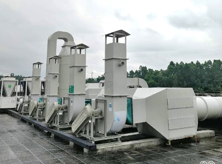 橡膠（jiāo）廠/食品廠廢氣處理（lǐ）