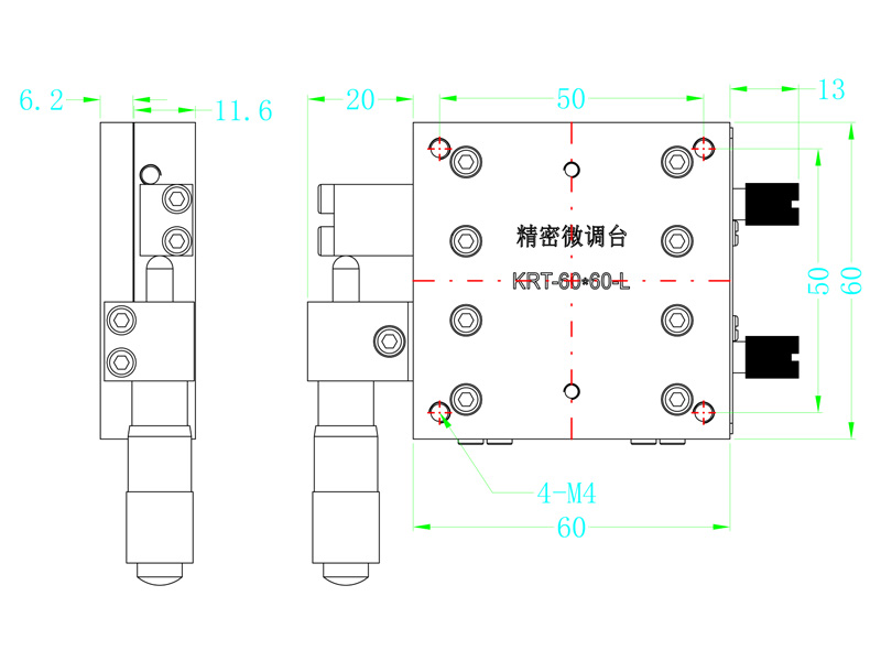 微調台（tái）KRT-60X60-L